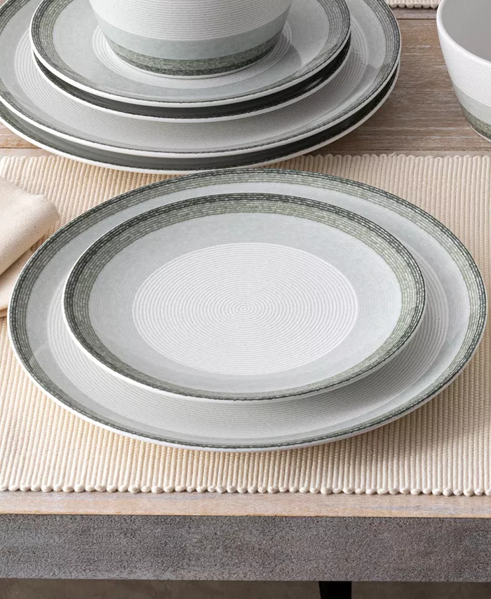 Noritake Colorscapes Layers 12 Piece Coupe Dinnerware Set