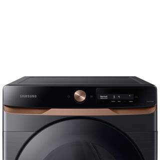  7.5 cu. ft. AI Smart Dial Electric Dryer in Brushed Black with Super Speed Dry and MultiControl DVE46BG6500V