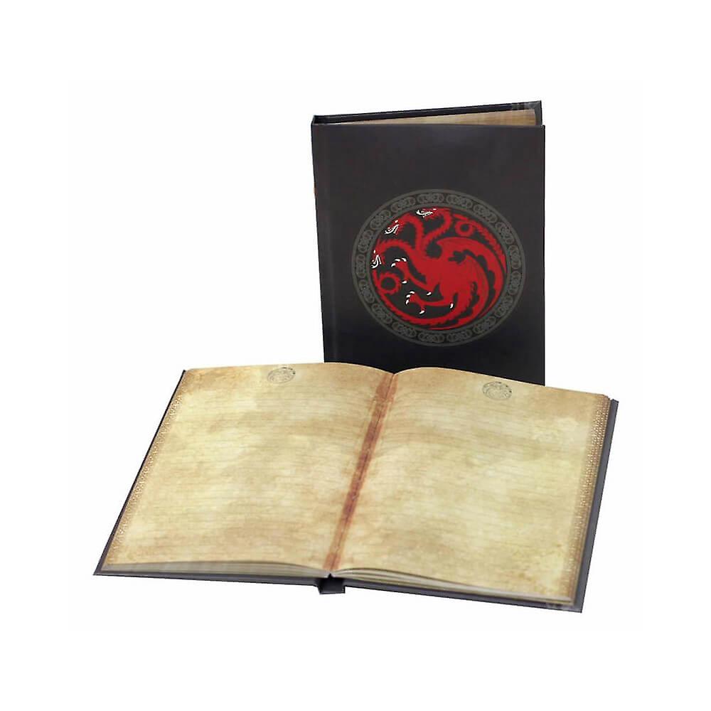 Game of Thrones， notebook with light effect-Targaryen