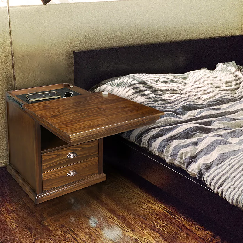 Casual Home Lincoln Nightstand and Concealed Compartment