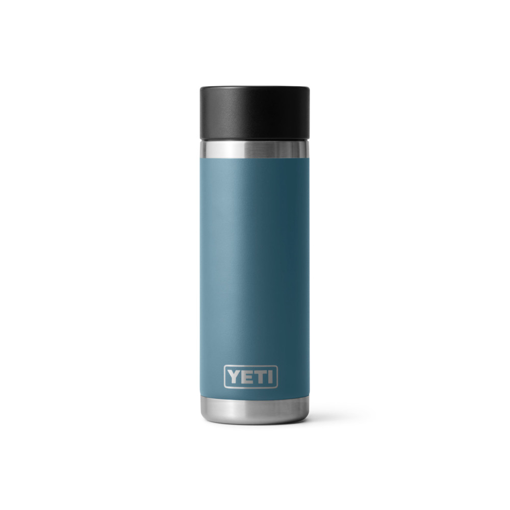 Yeti Rambler 18oz Bottle with HotShot Cap Nordic Blue