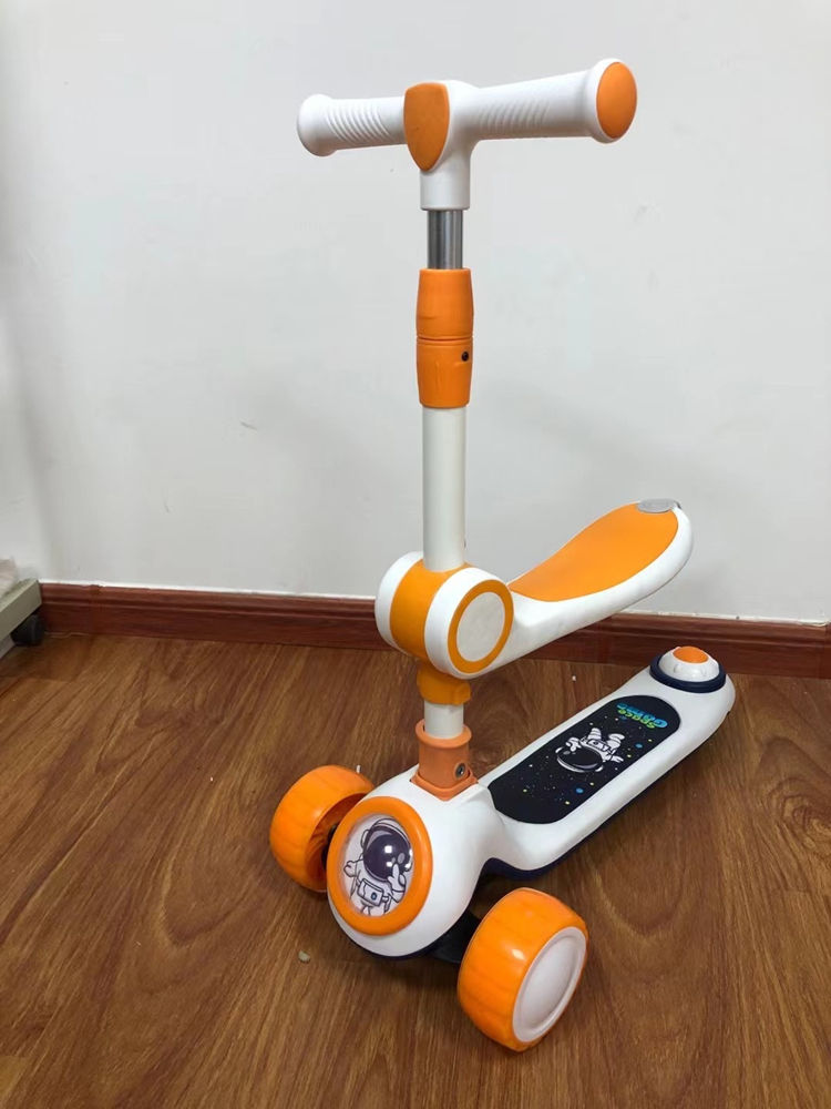 Hot sale New design kids scooter 3 wheel 3in 1 balance bike skating foldable toy scooter for sales