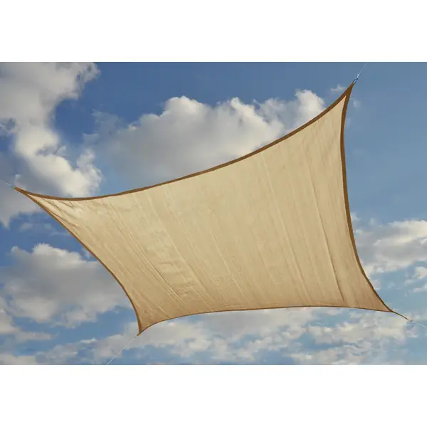 ShelterLogic 16'x16' Square Sun Shade Sail-Sand