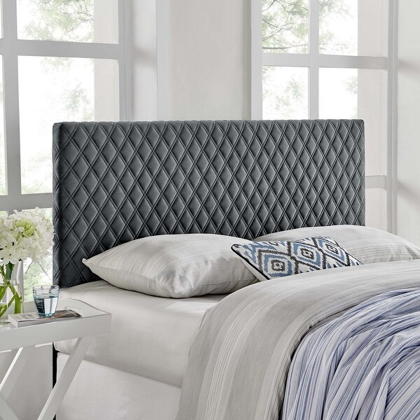 Angela King Performance Velvet Headboard - - 31640353