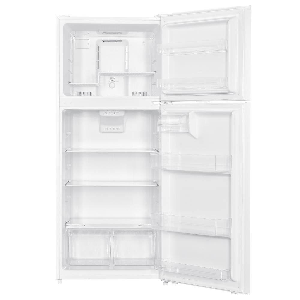 Impecca 17.6 cu. ft. with Top Mount Freezer Refrigerator in White M-RA2176W-974