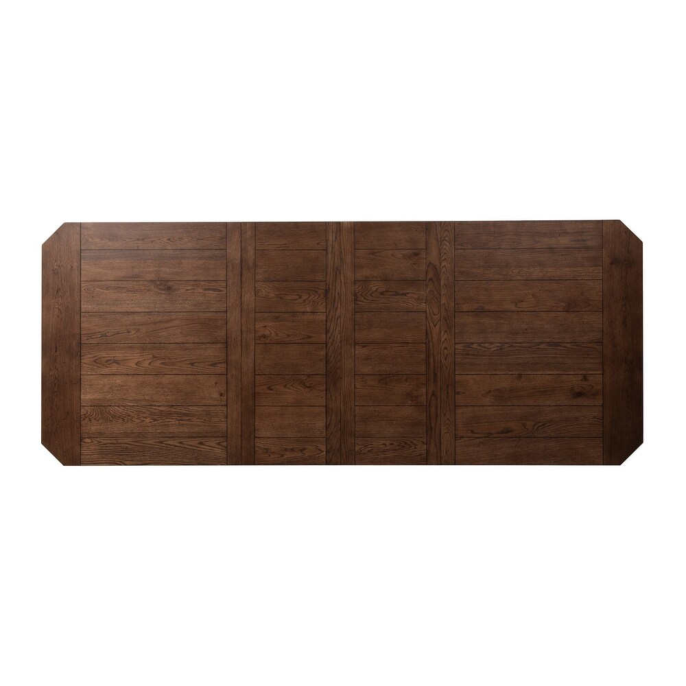 The Gray Barn Hearthstone Ridge Tobacco 7 Piece Rectangular Table Set
