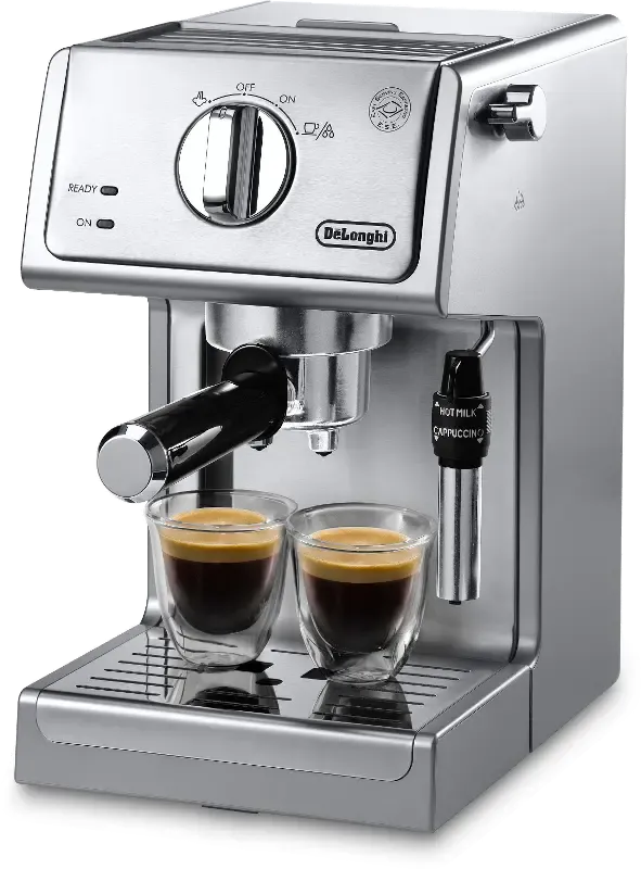 De'Longhi Manual Espresso Machine - Stainless Steel