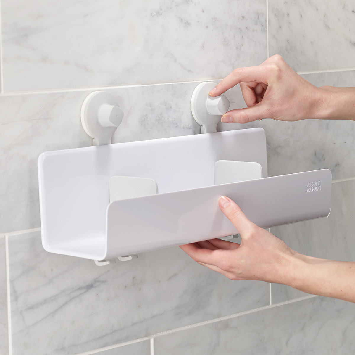 Joseph Joseph Large Shower Shelf with Removable Mirror