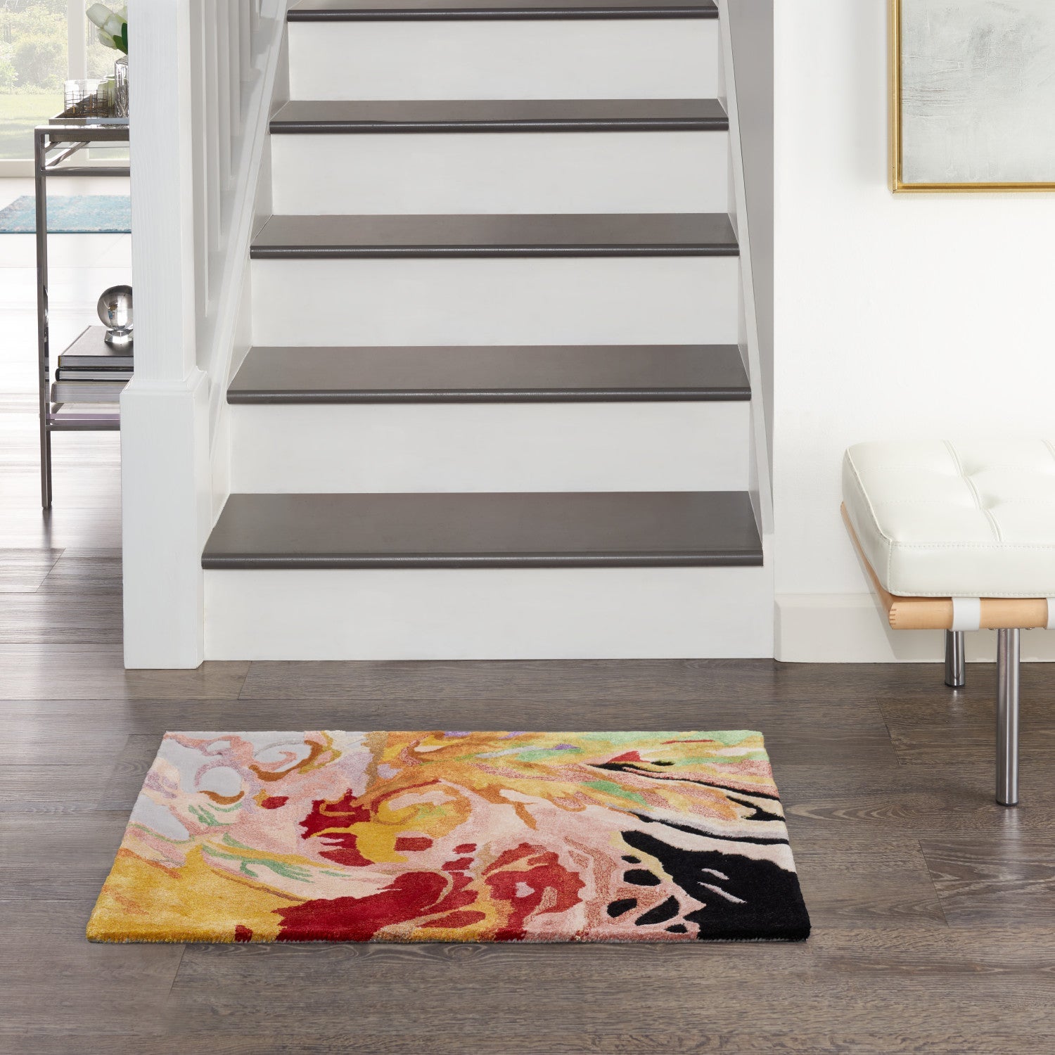 Prismatic Multicolor Modern Rug