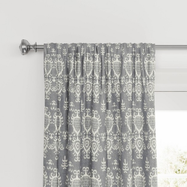 1pc Blackout Printed Matelasse Window Curtain Panel