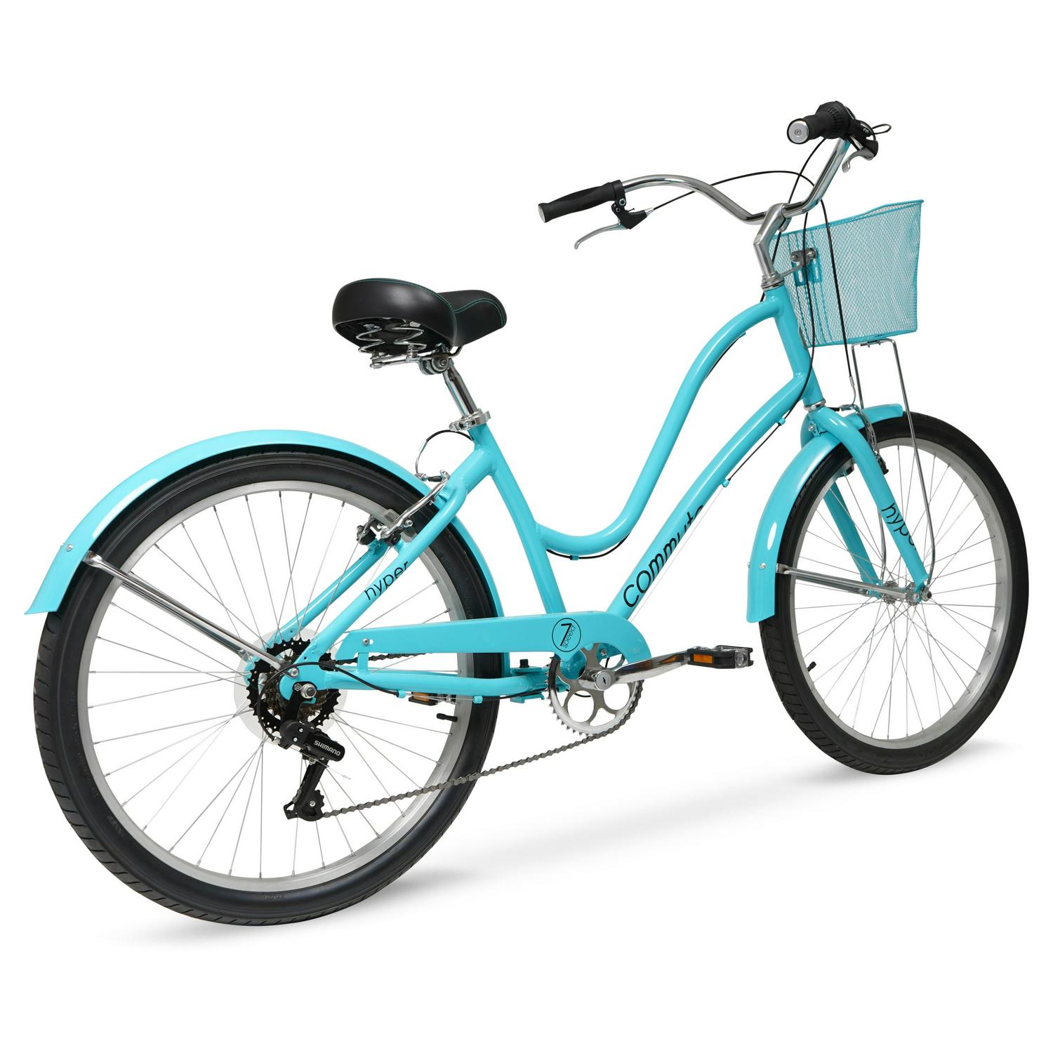 Hyper Bicycle 26  Ladies Commute Neon Teal  Crowdfused