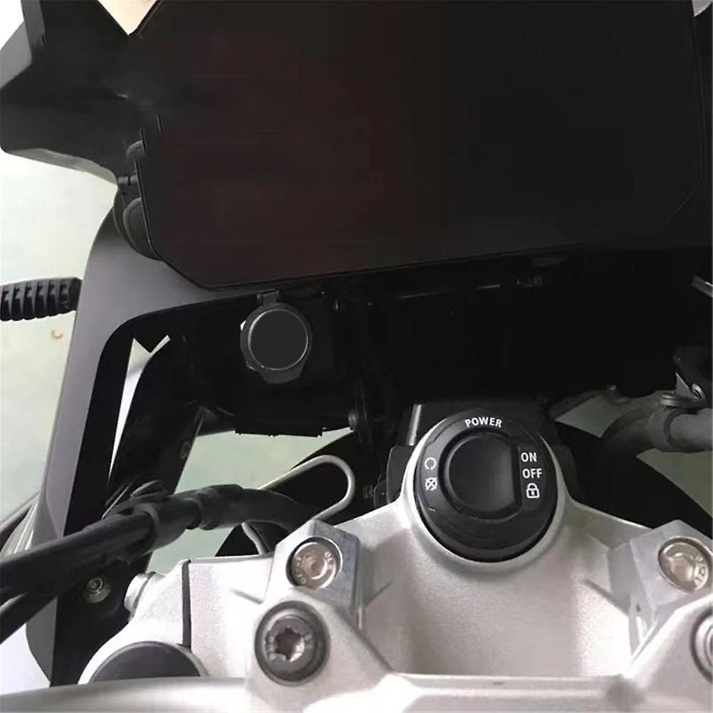 One Button Start Switch Protective Cover Motorcycle Rubber Dust Cover For Bmw R1200gs R1200rt R1250gs Adv F850gs Black