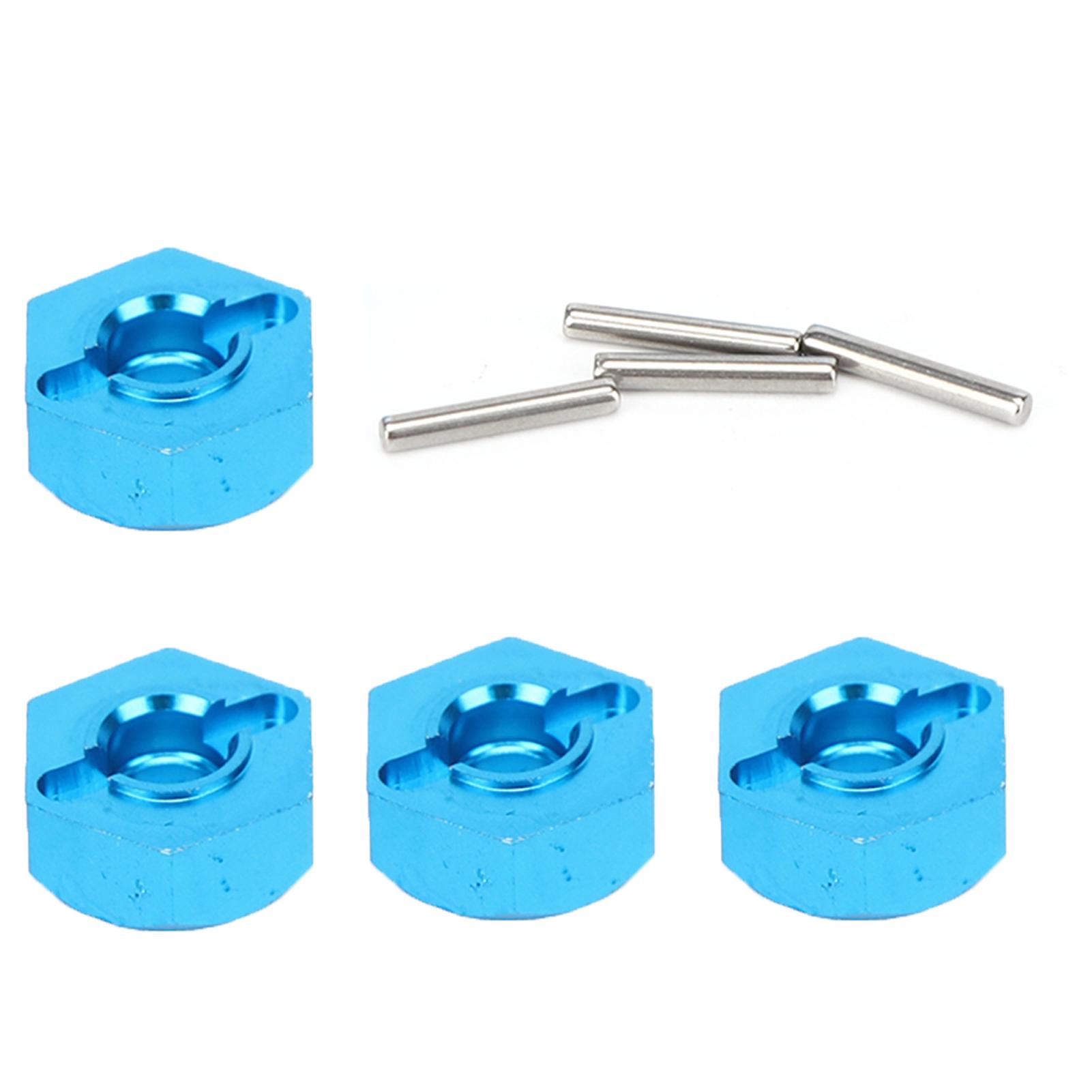 5mm Wheel Hex Mount Hubs Nut With Pins Fit For Wltoys 1/14 144001 Rc Carblue 1266b