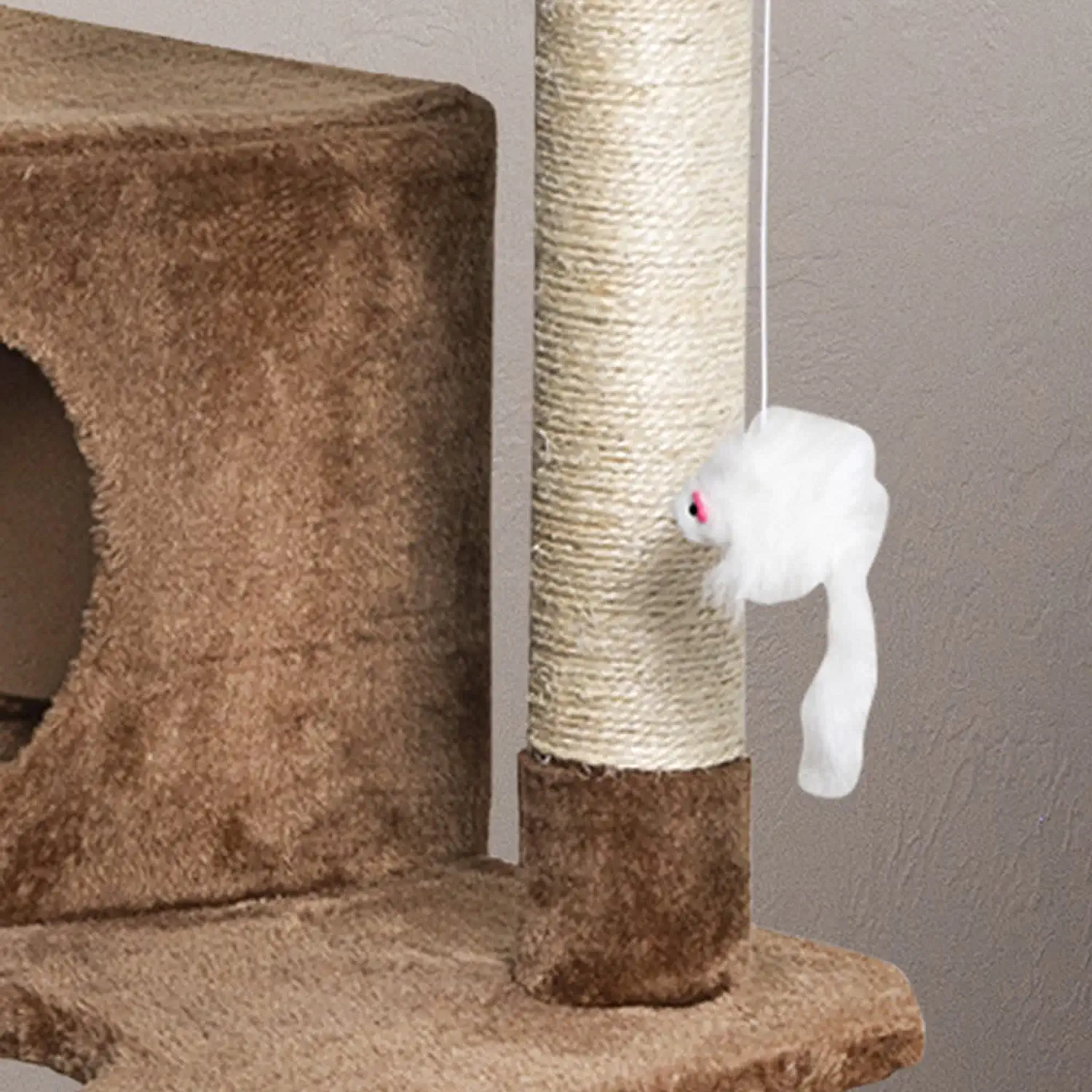 Go Pet Club 48-in Classic Sisal Posts Cat Tree Condo