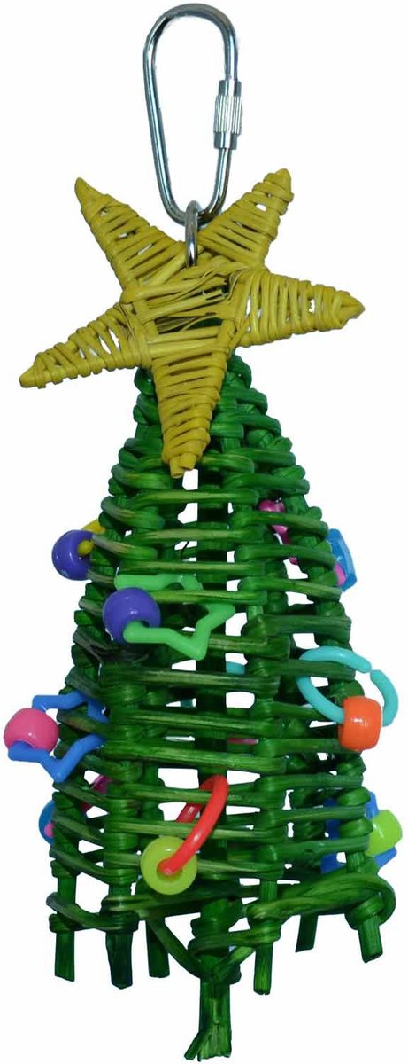 Super Bird Creations Mini Xmas Tree Bird Toy