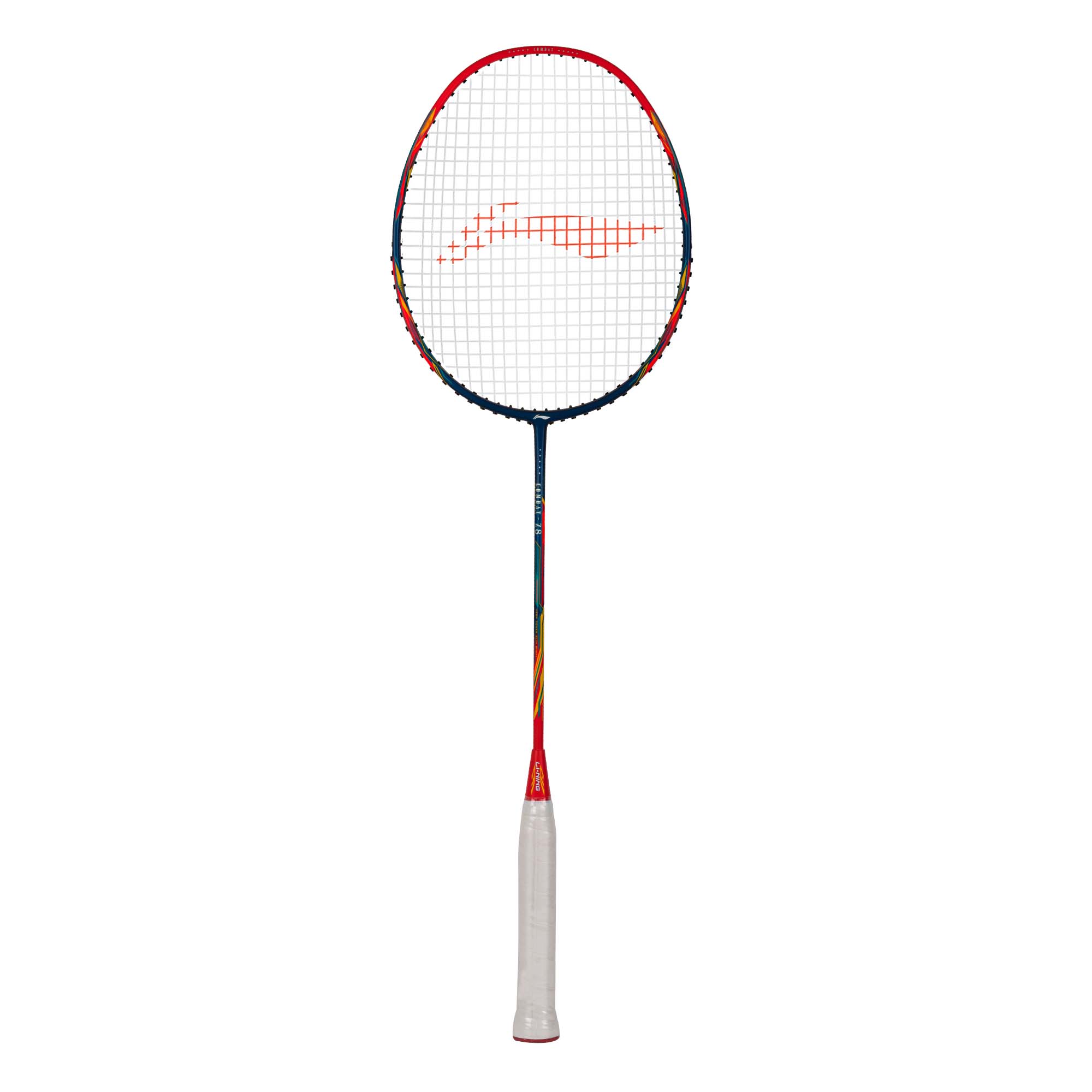 Li-Ning Combat Z8 Badminton Racket (Navy/Red/Yellow) - 84 Grams