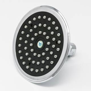 Niagara Conservation Sava 1-Spray Patterns 1.75 GPM 4.5 in. Single Wall Mount Fixed Shower Head in Chrome (40-Pack) N2517CH-CS