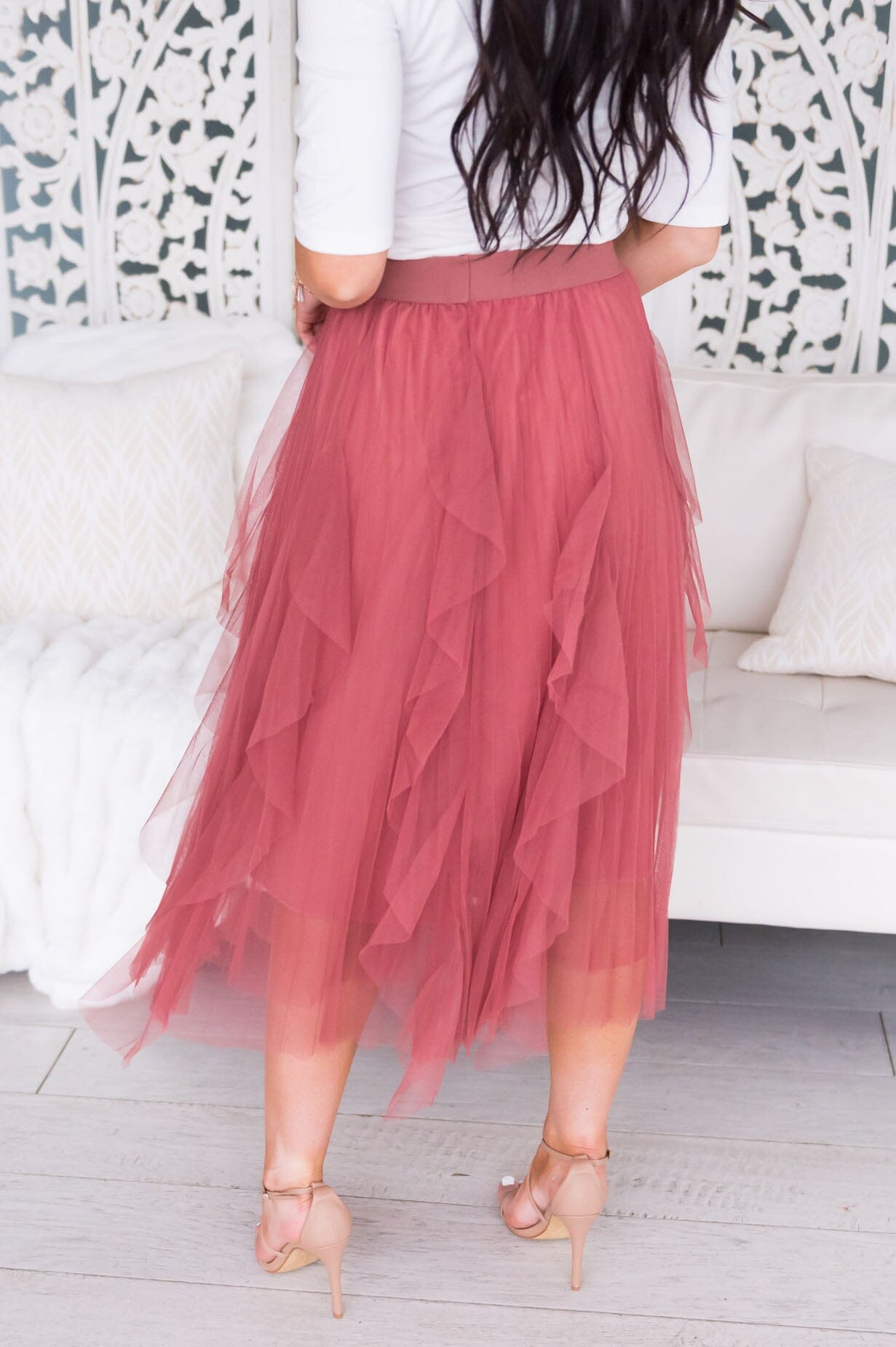 Far & Away Modest Tulle Skirt