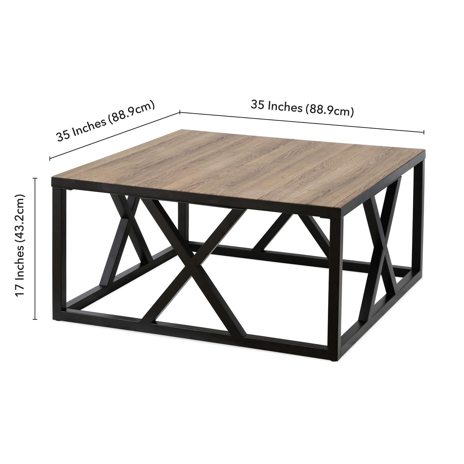 EvelynampZoe Modern Square Coffee Table  Crowdfused