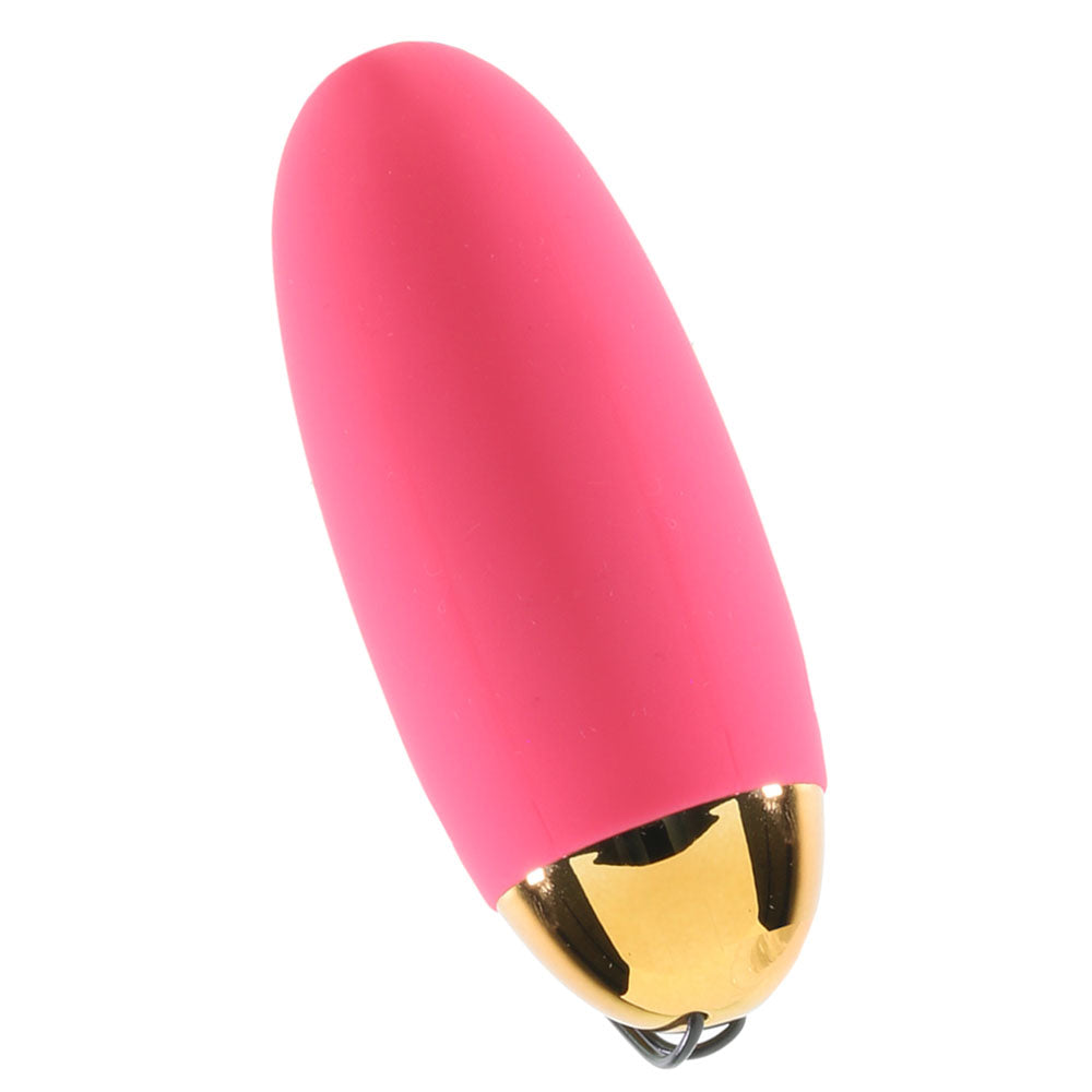 Elva Remote Control Vibrating Bullet in Plum Red