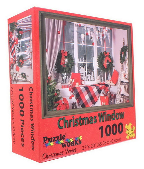 JPW JPW 80802WIND C Christmas Window 1000 Piece Ji...