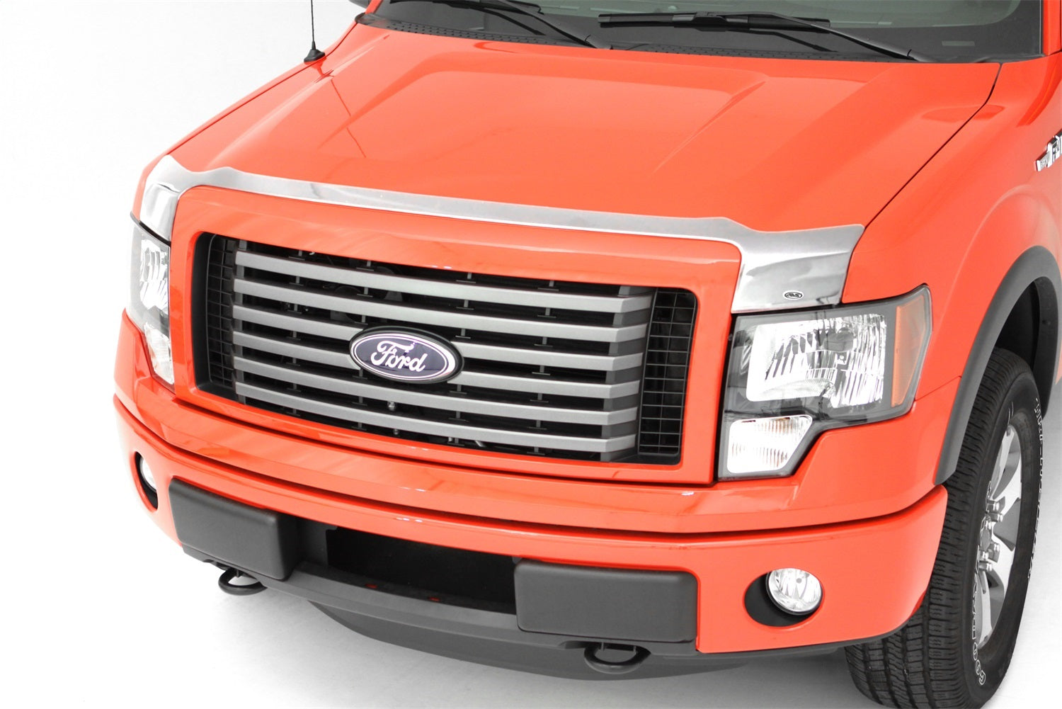 Auto Ventshade AVS 622001 Aeroskin Flush Mount Chrome Hood Protector for 2009-2014 Ford F-150