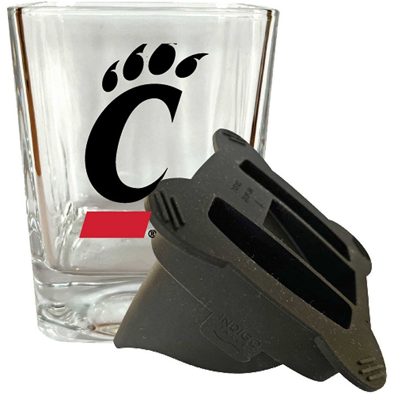 Cincinnati Bearcats 15oz. Ice Wedge Glass