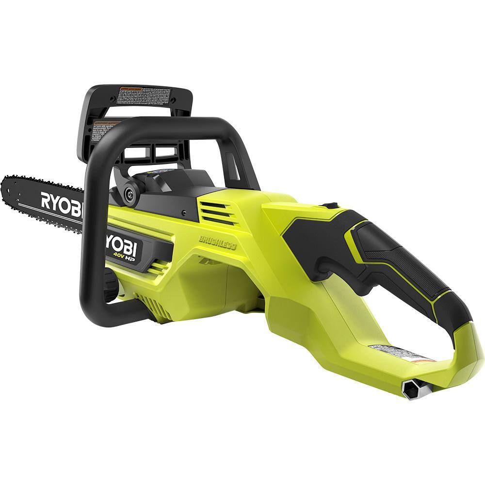 RYOBI 40V HP Brushless 16 in. Battery  Chainsaw (Tool Only) RY40505BTL