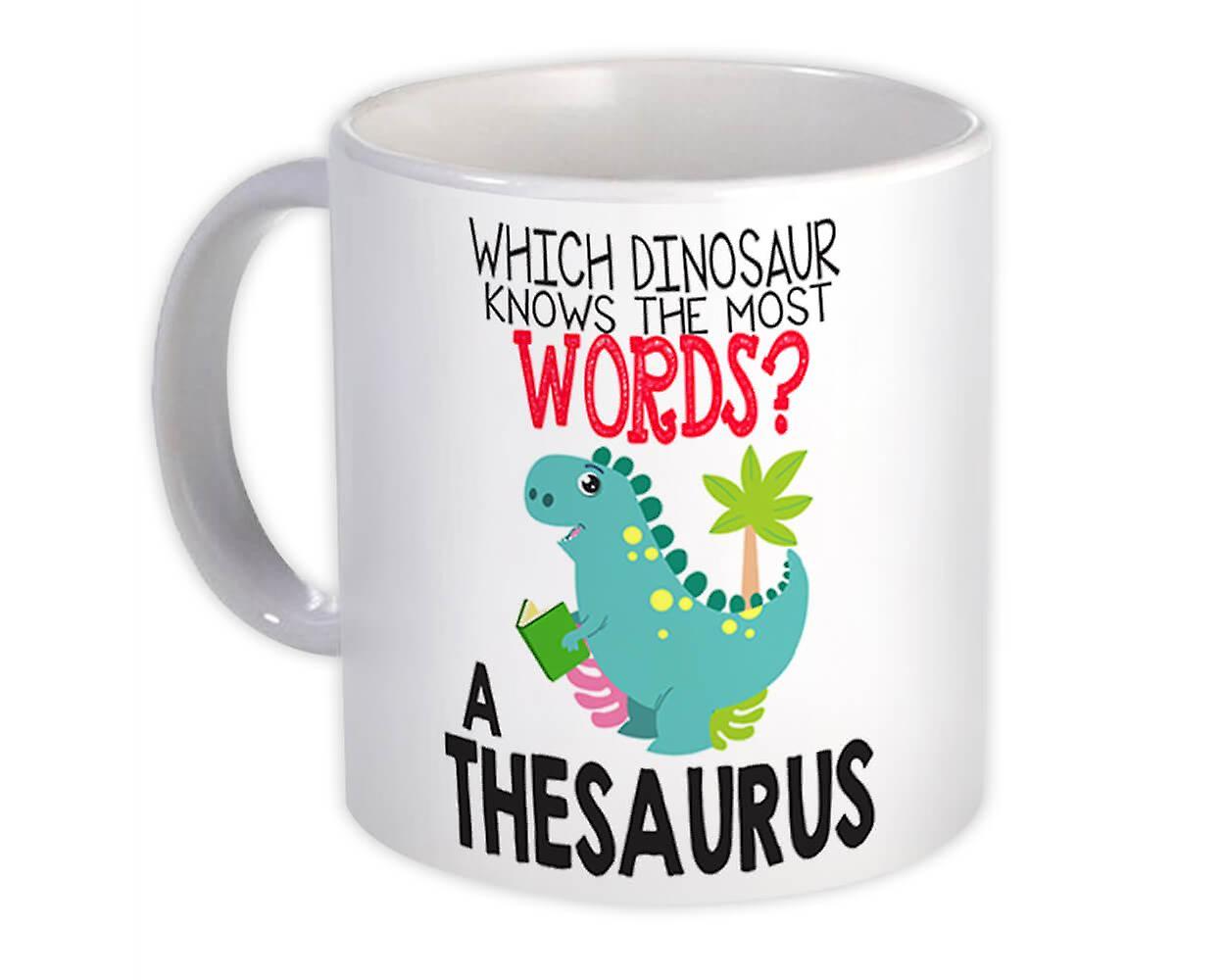 Gift Mug: Dino Thesaurus For