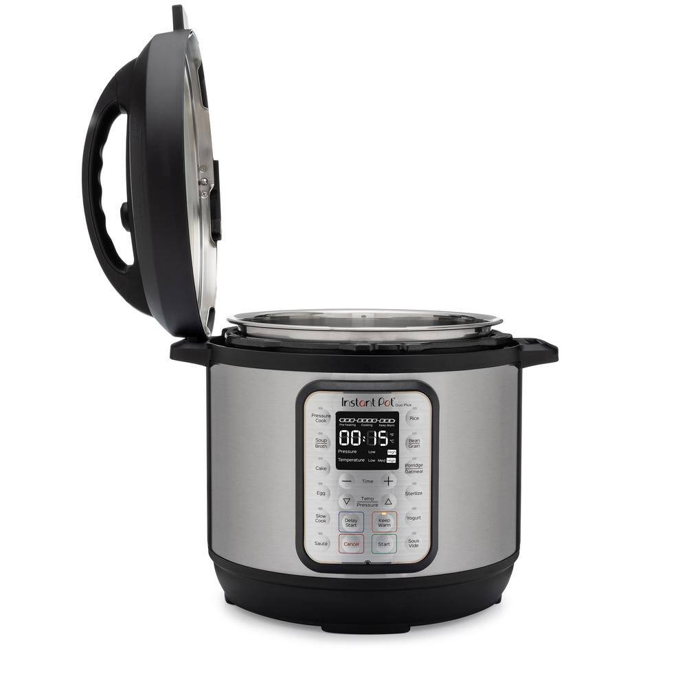 Instant Pot 8 qt. Stainless Steel Duo Plus Electric Pressure Cooker 113-0054-01