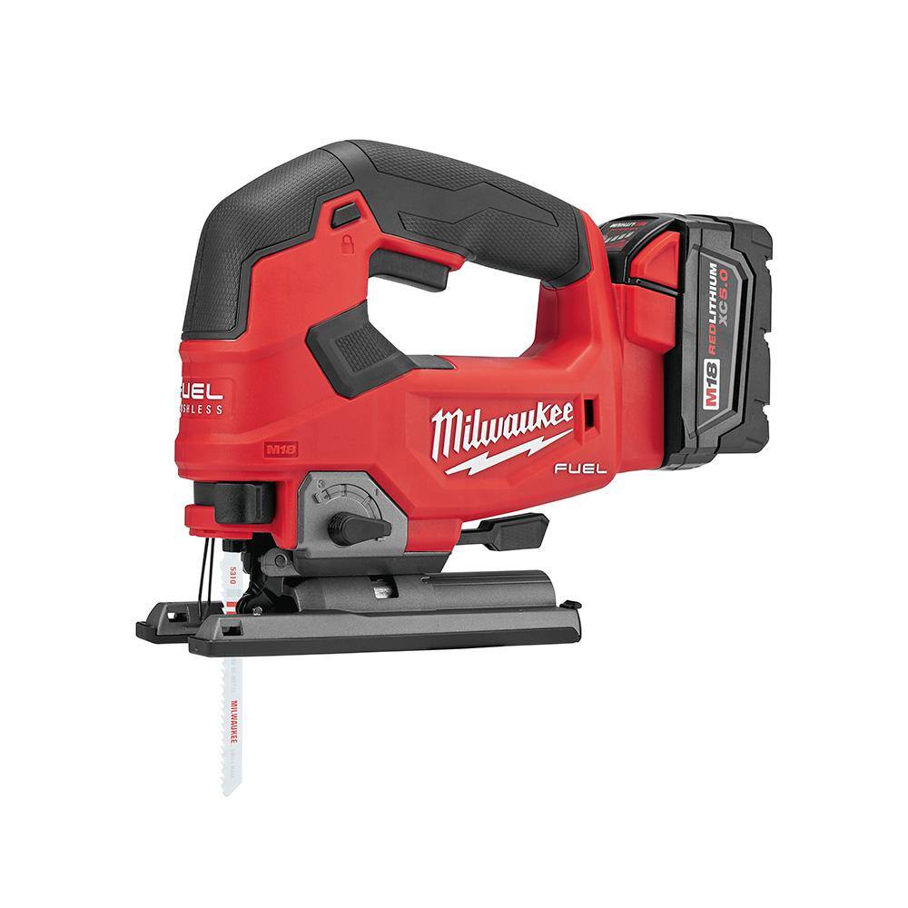 MW M18 FUEL 18V Lithium-Ion Cordless Brushless Oscillating Multi-Tool Kit with FUEL Jigsaw 2836-21-2737-20