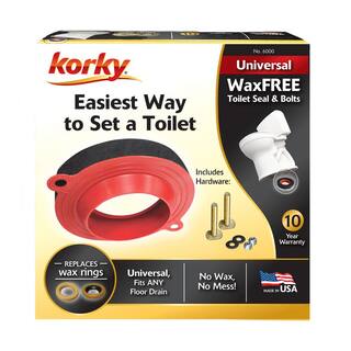 Korky Wax Free Toilet Seal Kit 6000BM