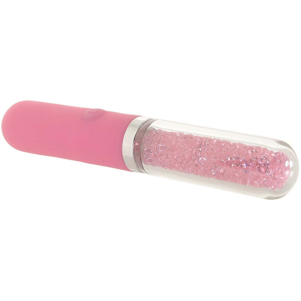 Stardust Posh Rechargeable Glass Vibe in Pink