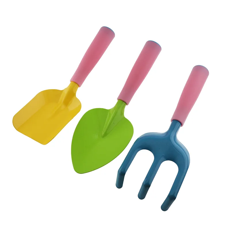 Wholesale 3 PCS Garden Hand Tool Kit Toy Cute Child Children Size garden tools kids