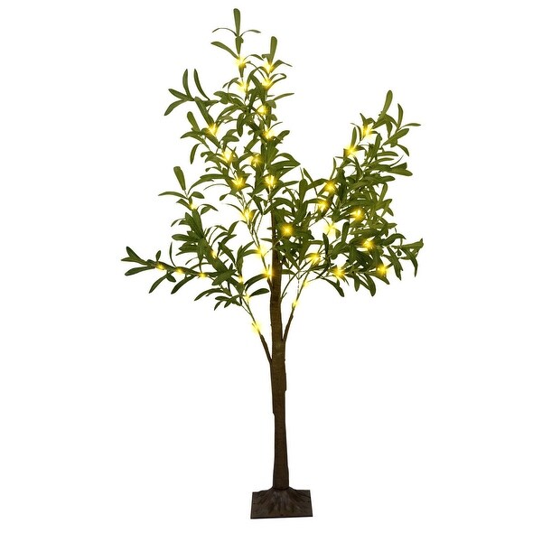 300LED Artificial Greenery Tree Lighted Olive Tree