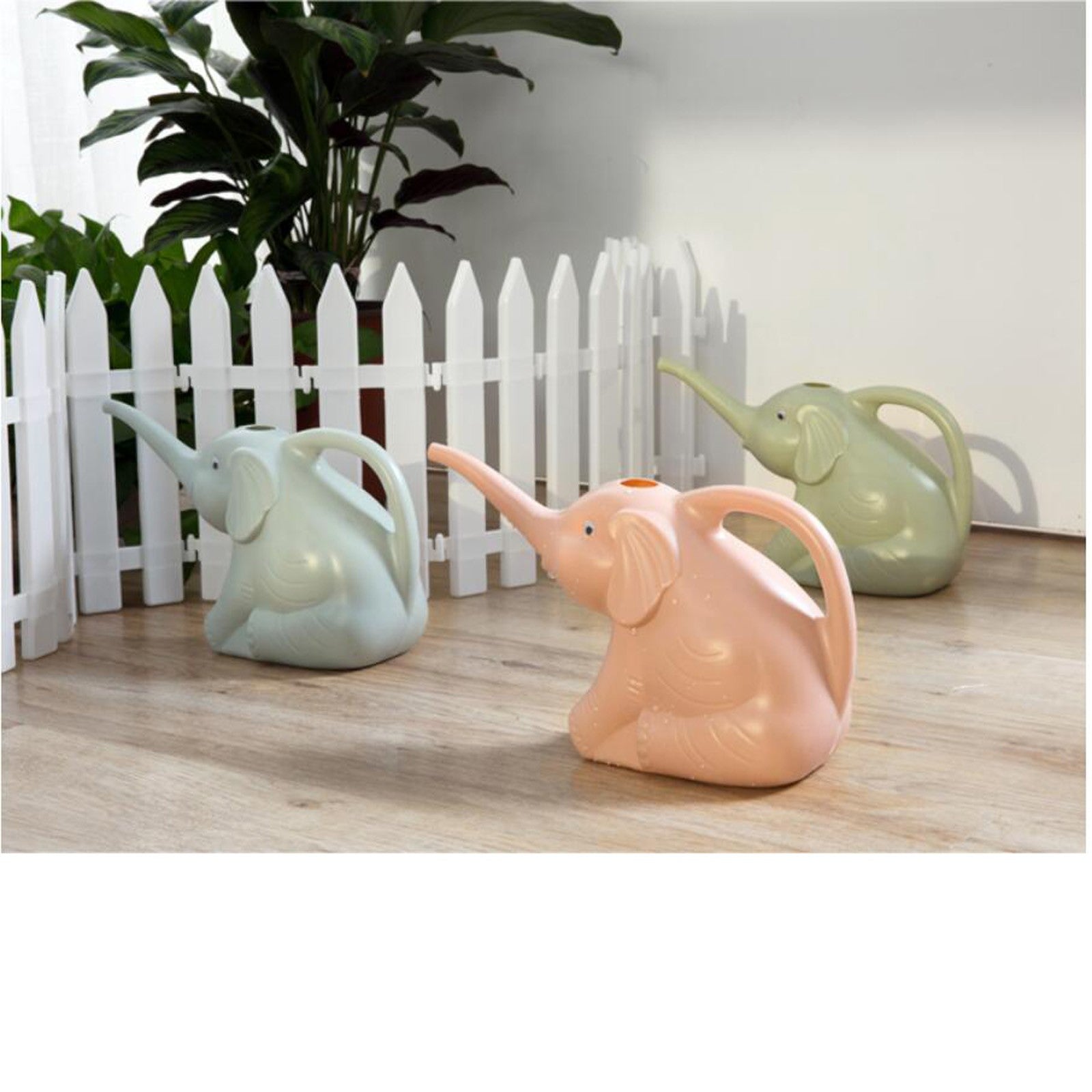 Baofu Creative baby elephant watering flower long-mouth watering can home gardening for Home