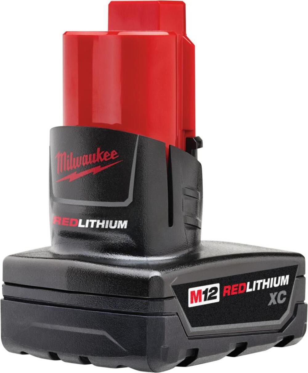 Milwaukee M12 REDLITHIUM XC 3.0Ah Battery (2pk) 48-11-2412 from Milwaukee