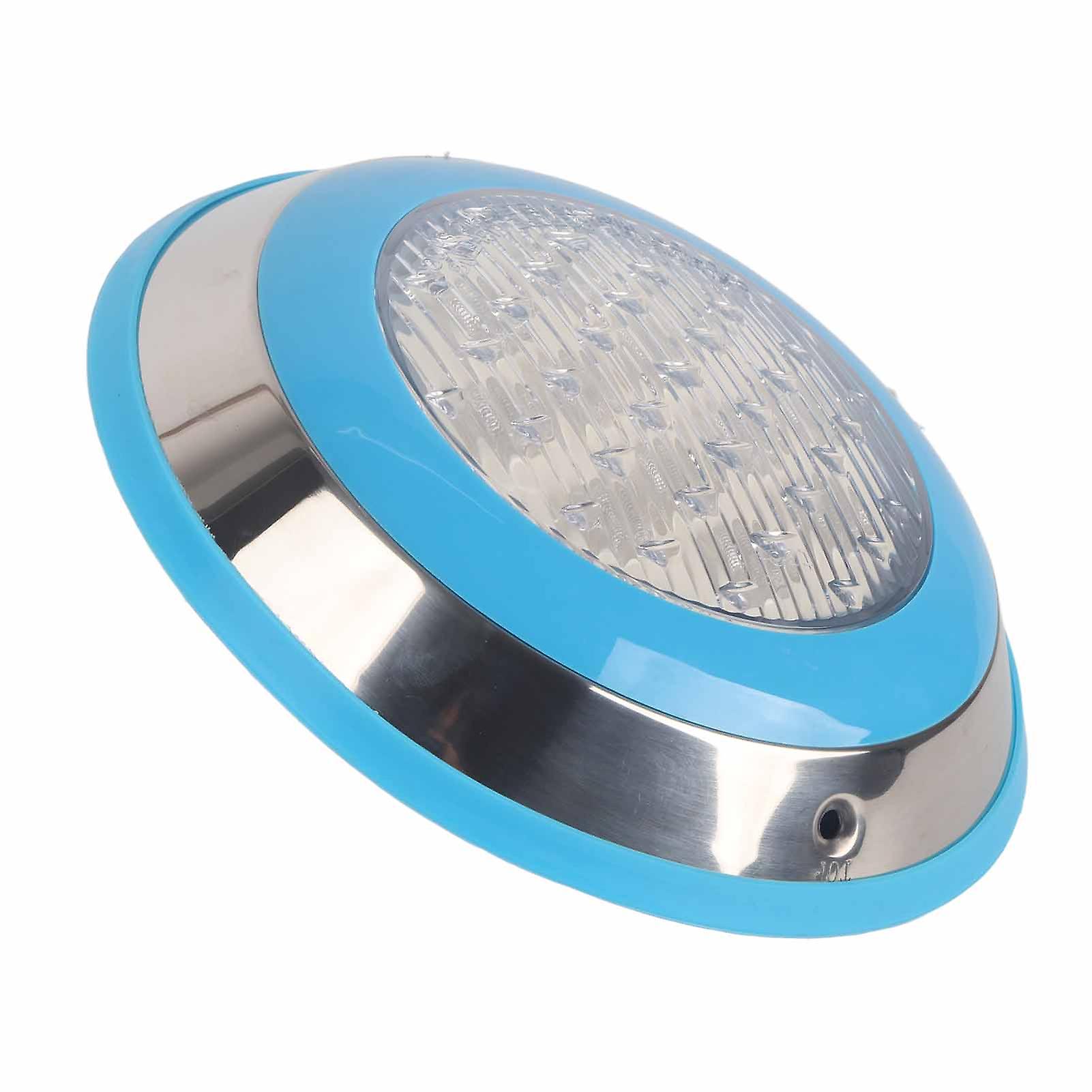 LED Swimming Pool Light Stainless Steel Waterproof Underwater Wall Lamp for Pool AC12V12W‑1200LM