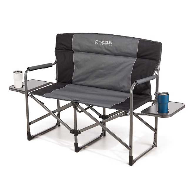 Magellan Outdoors Love Seat Director's Chair