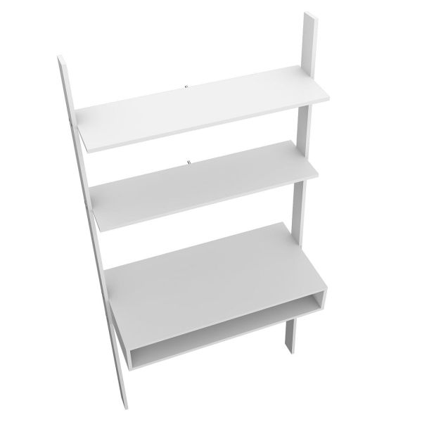 Cooper Ladder Desk in White