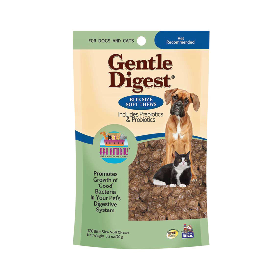 Ark Naturals Gentle Digest Dog and Cat Soft Chews 120ct