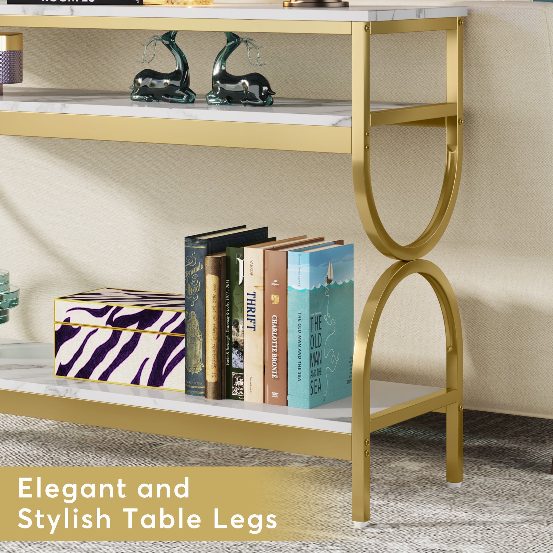 3-Tier Console Table, 55