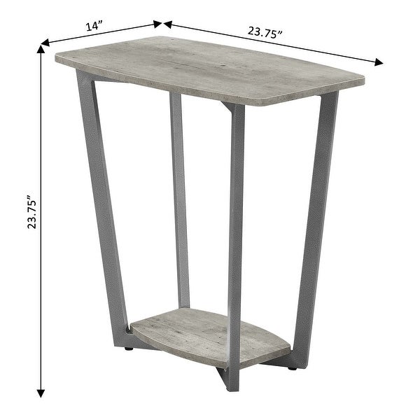 Porch and Den Clouet 2-tier Modern End Table