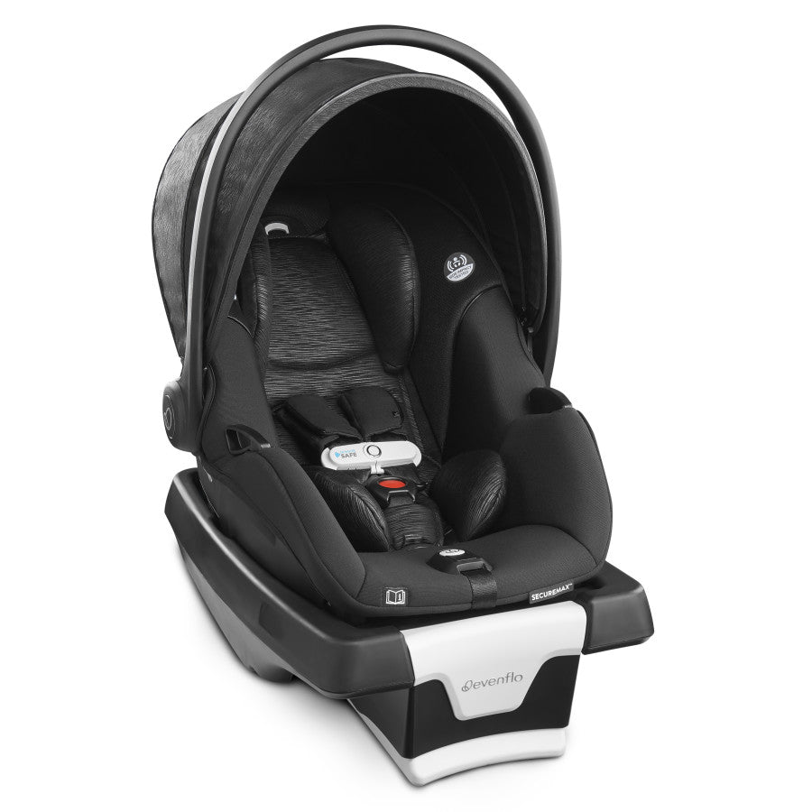 SecureMax Infant Car Seat with SensorSafe + SafeZone Load Leg Base