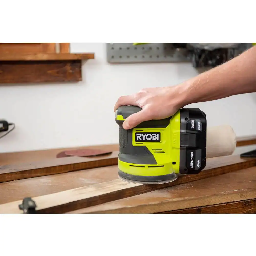 RYOBI PCL406B ONE+ 18V Cordless 5 in. Random Orbit Sander (Tool Only)