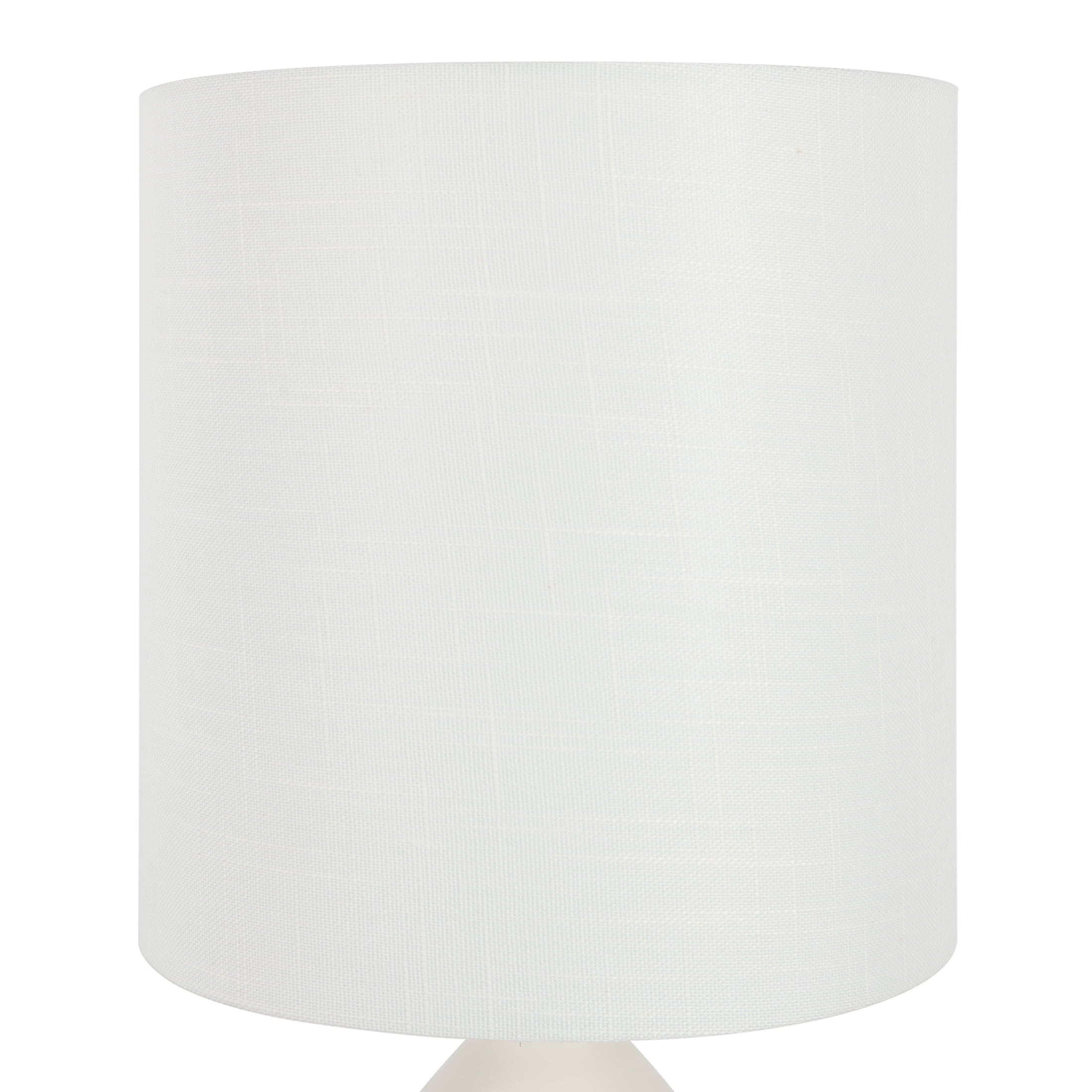 Home Decor Classic Collection White Ceramic Finish Table Lamp