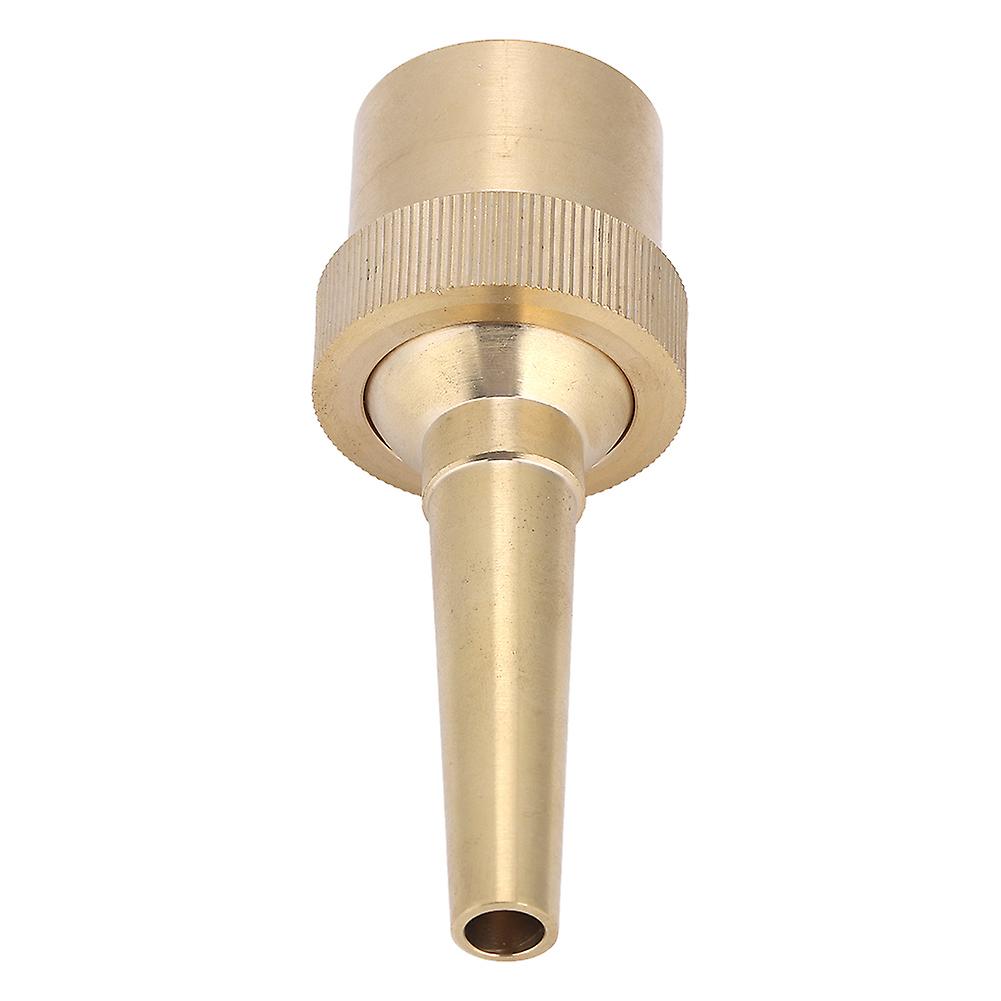 G1in Dn25 Copper Multi Direction Straight Fountain Nozzle Fountain Spray Head For Pond Landscaping