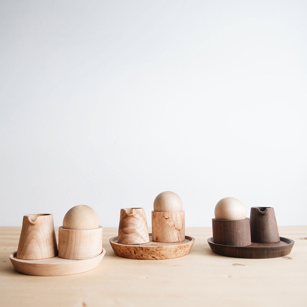 Wooden Tea Set