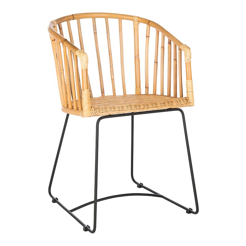 Safavieh Siena Rattan Barrel Dining Chair