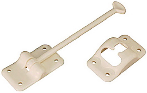 RV Designer E237 ENTRY DR HOLD PLAST  T COLWHT